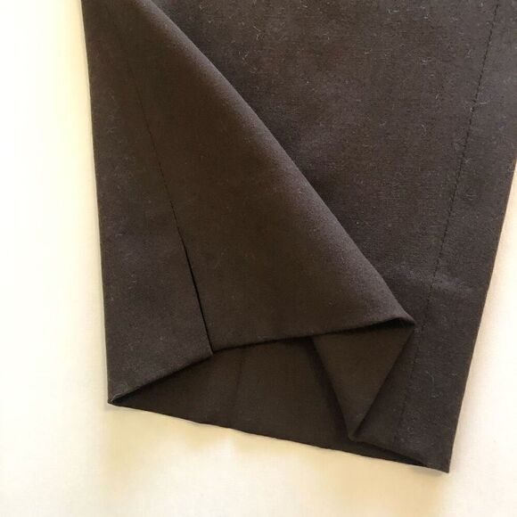 Lafayette 148 New York Cocoa Wool Ankle Pant Career Size 16 - Picture 3 of 10